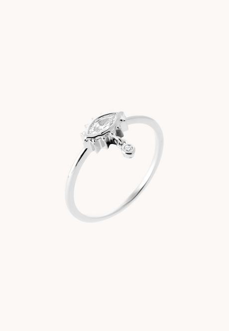 Bague Rebecca Argent - KUBE STORE