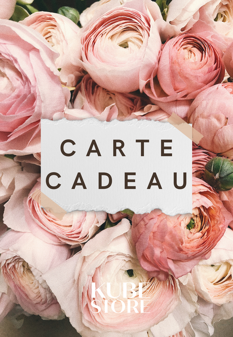 Carte-cadeau remplie d'amour et de bijoux - KUBE STORE