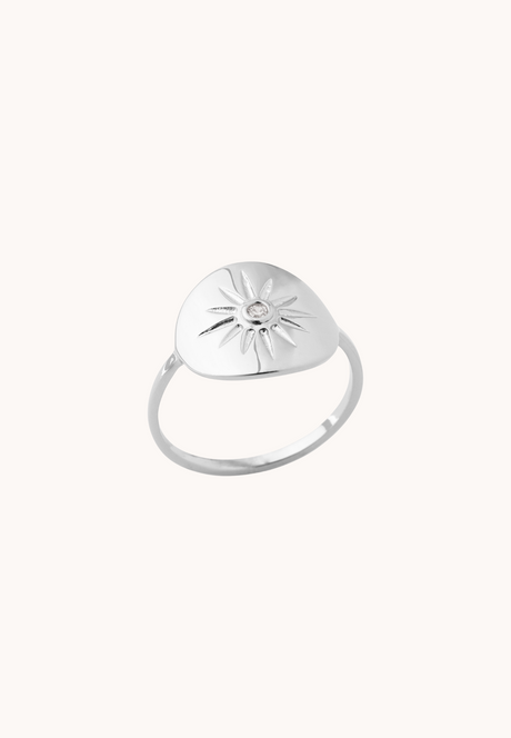 Bague Charlotte Argent - KUBE STORE