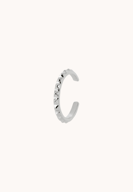 Earcuff Jade Argent - KUBE STORE