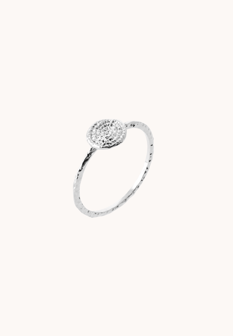 Bague Dounia Argent - KUBE STORE