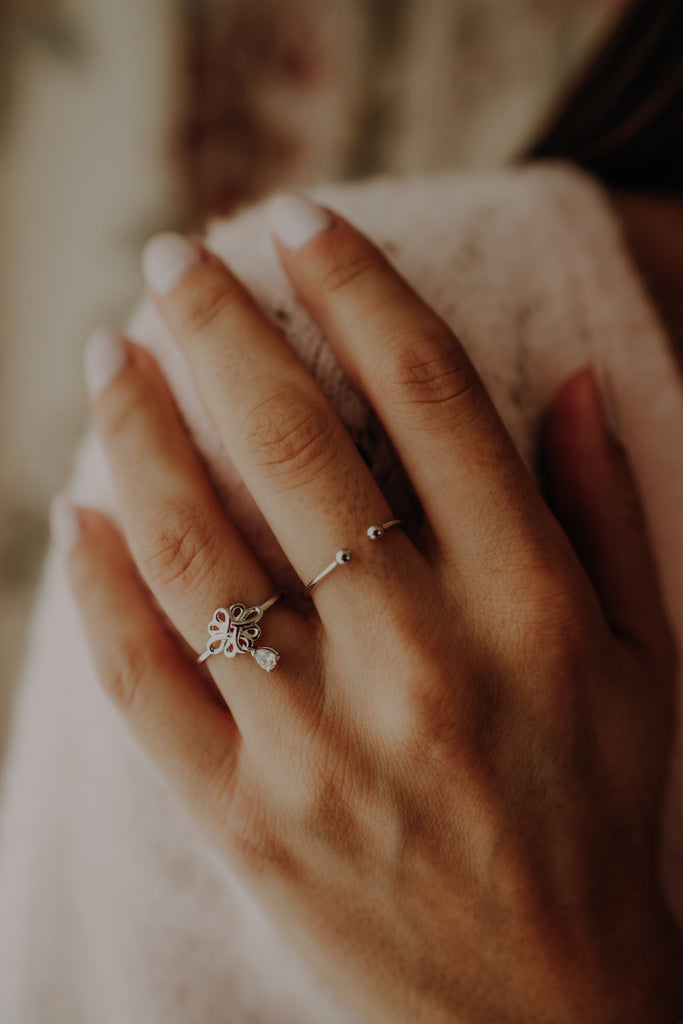 Bague Florina Argent - KUBE STORE