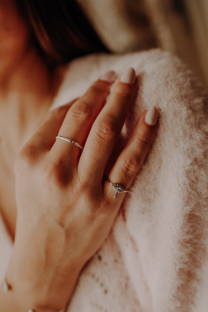 Bague Zea Argent - KUBE STORE