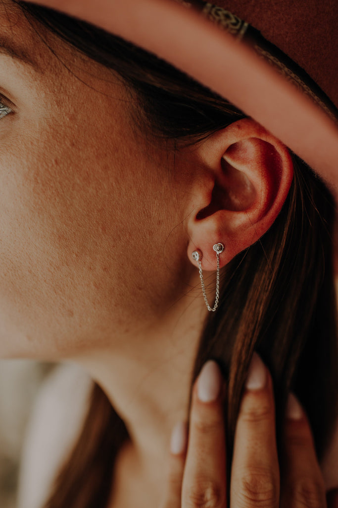 Boucle Celia Argent - KUBE STORE