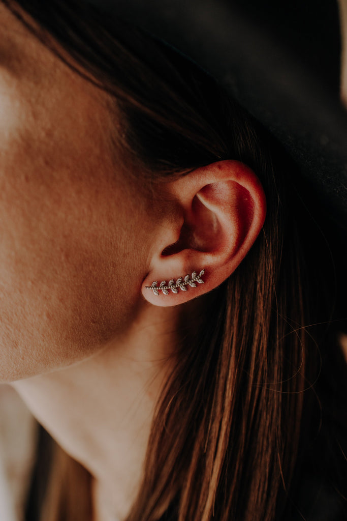 Boucles Calista Argent - KUBE STORE