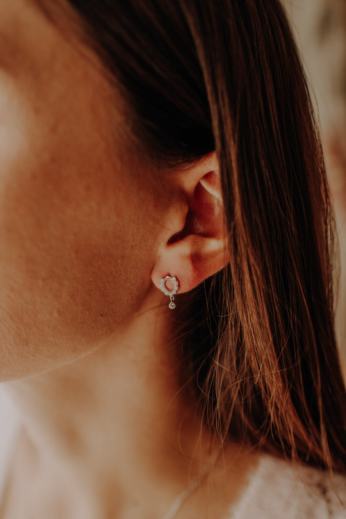 Boucles Cassandra Argent - KUBE STORE