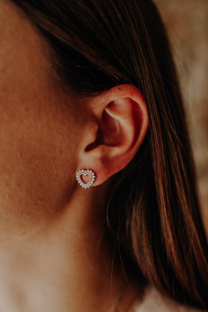 Boucles Miranda Argent - KUBE STORE