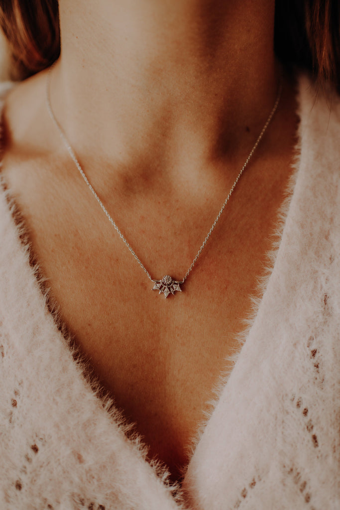 Collier Amélia Argent - KUBE STORE