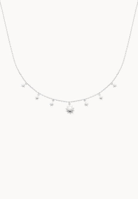 Collier Donatella Argent - KUBE STORE
