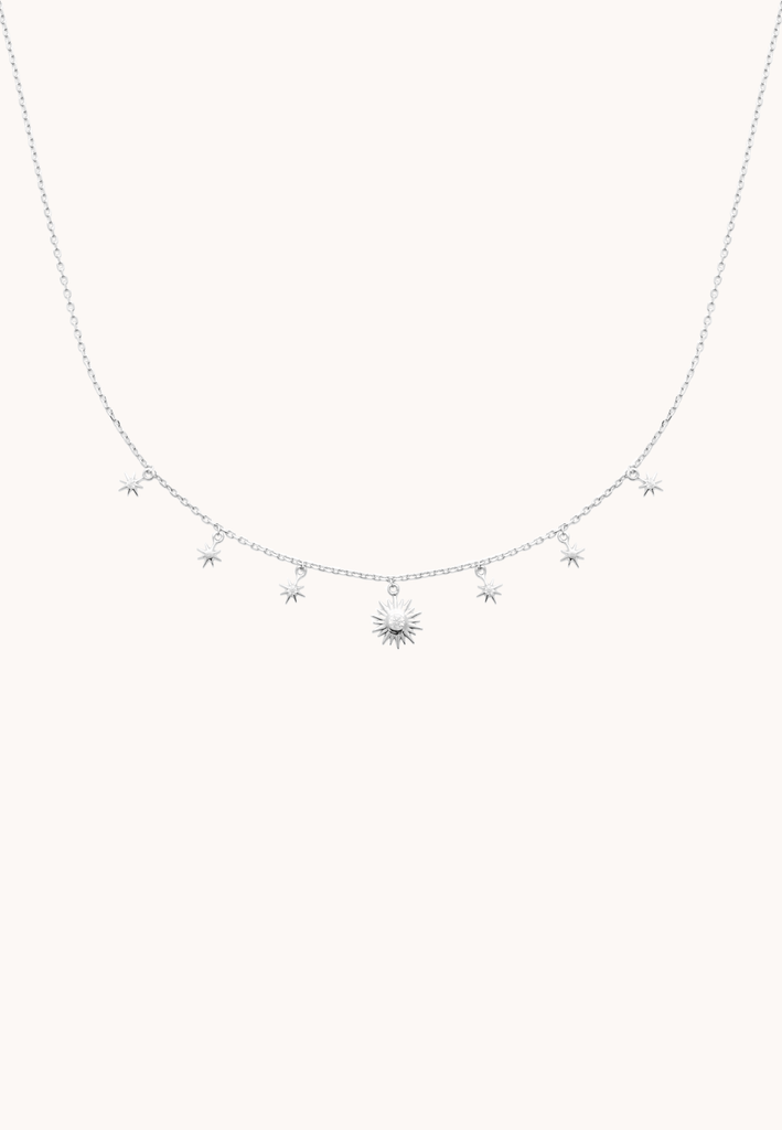 Collier Donatella Argent - KUBE STORE