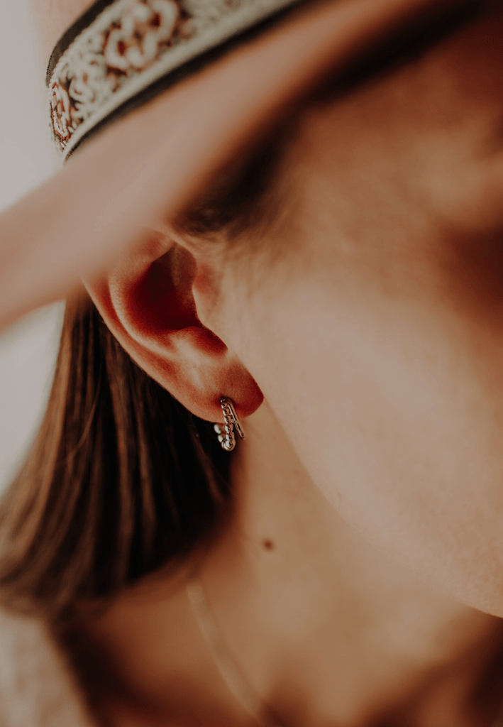 Créoles Cornelia Argent - KUBE STORE