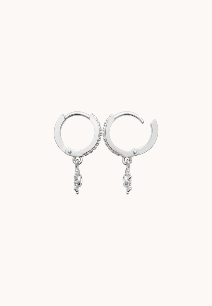 Créoles Indra Argent - KUBE STORE