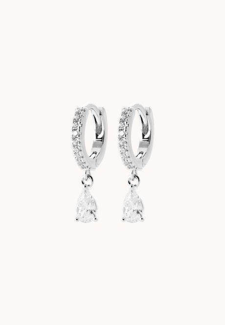 Créoles Lyla Argent - KUBE STORE