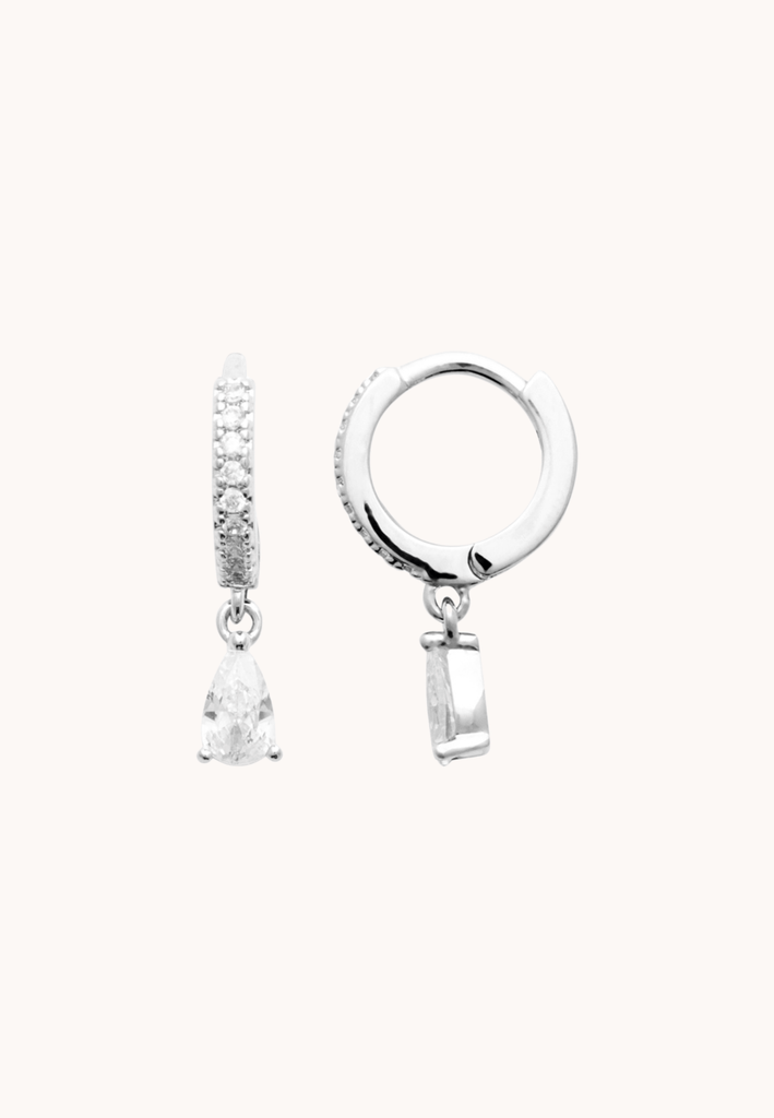 Créoles Lyla Argent - KUBE STORE