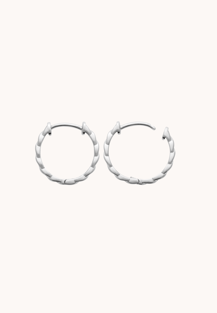 Créoles Zea Argent - KUBE STORE