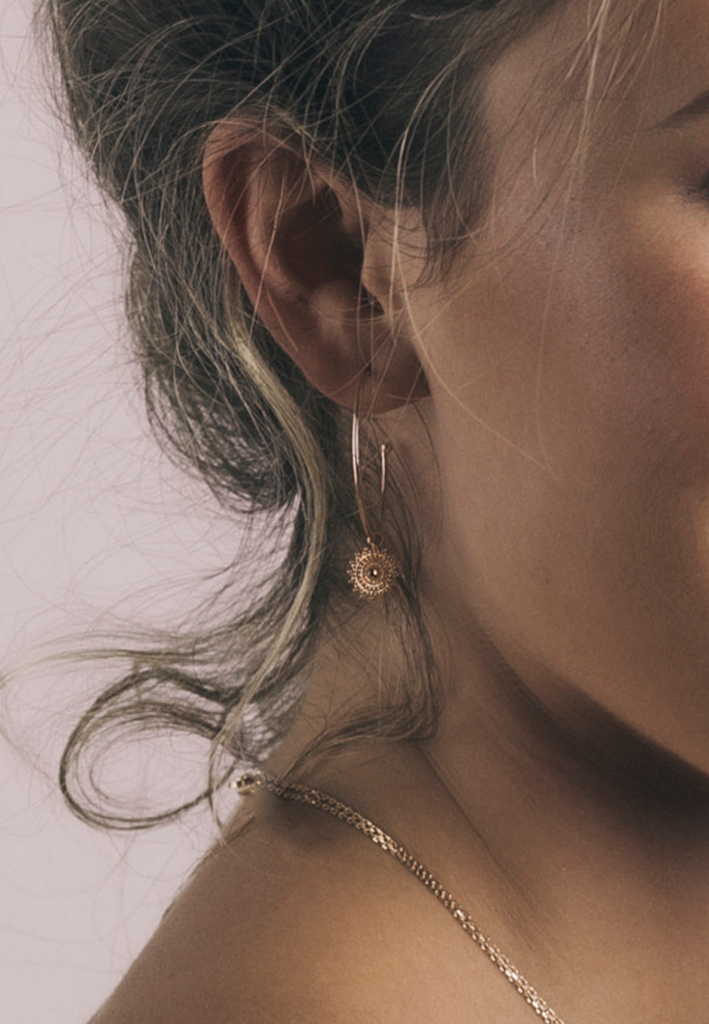 Créoles Ghalia - Boucles d'oreilles KUBE STORE