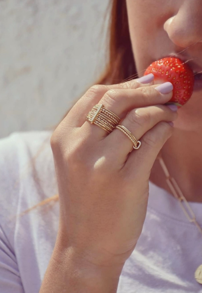 Bague L Nyla - Bagues KUBE STORE